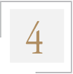 Grafik der Ziffer „4“ in Gold in einem quadratischen Rahmen.